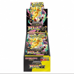 Boîte de boosters officielle Pokémon M2a Mega Dream Ex TCG, 10 paquets, 100 cartes, pour la construction de deck, Meta Mega Pokémon V Ex, jeu compétitif - Product Image 1