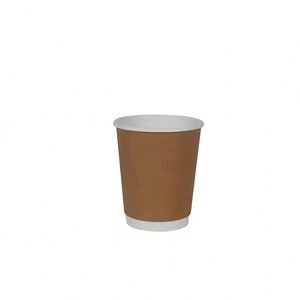 Disposable Imported Brown Kraft Food Grade Paper Custom Printed Hot <b>Coffee</b> <b>Double</b> <b>Wall</b> Paper <b>Cup</b> - Product Image 3