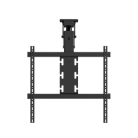 Support mural motorisé rotatif à 360° pour téléviseur, inclinable et orientable, avec fonction de descente, pour plafonds de 100 à 120 pouces, fabriqué en Chine