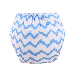 Lokeystar popok bayi kain motif satu ukuran popok yang dapat digunakan kembali untuk 0-18 bulan semalam popok bayi yang dapat dicuci - Product Image 3