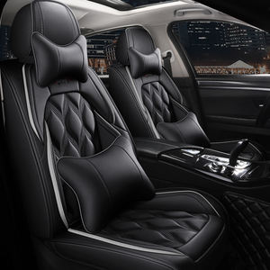 Funda de cuero de imitación para cojín de vehículo, conjunto completo de accesorios de Interior automotrices universales para Ford Fiesta - Product Image 3