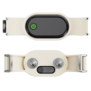LED Screen IPX7 Waterproof 600M <strong>Control</strong> Distance Shock Beep Vibration Levels 2 Channels Nylon Dual-Dog Training Collars - Product Image 4