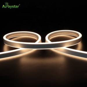 Personnalisable spécial <span class=keywords><strong>double</strong></span> face émettant de la lumière haut et bas <span class=keywords><strong>LED</strong></span> néon flex 16*12mm 24V <span class=keywords><strong>double</strong></span> rangée <span class=keywords><strong>LED</strong></span> néon bande lumineuse - Product Image 3