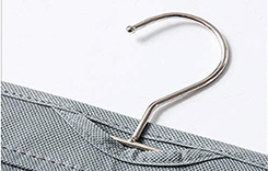 Sac de rangement pour armoire, double face, 6 poches transparentes, organisateur suspendu moyen pour sacs fourre-tout, portefeuilles et sacs à main - Product Image 6