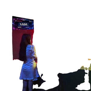 เกมโยนบอลในร่มแบบอินเทอร์แอคทีฟ  ท้าทายการตอบสนองทางฟิสิกส์  ทีมสปอร์ต  พร้อมระบบ AR  แอคชั่นเกม  หนีออกจากสนามซูเปอร์กริดอารีน่า - Product Image 1