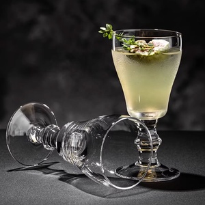 Verre à cocktail Martini en cristal transparent Borosil, style japonais, pour restaurant, en promotion - Product Image 6