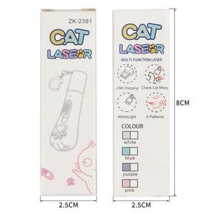 <span class=keywords><strong>New</strong></span> Cute <span class=keywords><strong>Cat</strong></span> Teaser Eco-Friendly USB recarregável Mini Laser Toy com cinco padrões Auto-Hi Multi-Funcional - Product Image 4