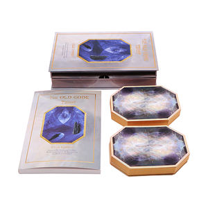 Cubierta de oráculo con impresión personalizada, papel de aluminio dorado, baraja de oráculo de 12x7Cm, tarjetas de advertencia de <span class=keywords><strong>salud</strong></span> Mental - Product Image 2