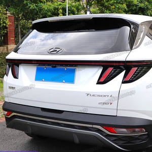 Per <span class=keywords><strong>hyundai</strong></span> <span class=keywords><strong>Tucson</strong></span> 2021 2022 2023 Nx4 <span class=keywords><strong>accessori</strong></span> interni per auto paraurti posteriore fendinebbia decorazione decorazione parte 2025 - Product Image 2