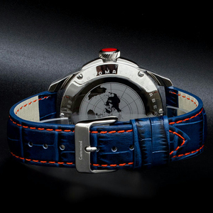 Reloj GMT de Lujo para Hombre, Correa de Cuero, Esfera Grande, Luminoso, Mecánico, Automático - Product Image 5
