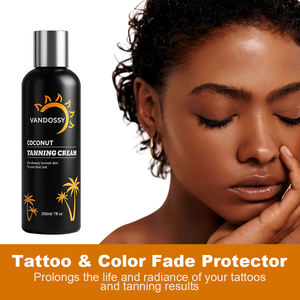 Crème bronzante intense pour le corps, professionnelle, végane, biologique, aux peptides, <span class=keywords><strong>bronzage</strong></span> naturel, huile de coco, vitamine E, pour cabines solaires - Product Image 4