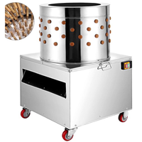 Plumeuse à plumes de volaille robuste et personnalisable pour poulets, cailles, dindes, oies – Machine à déplumer les volailles – Produits agricoles