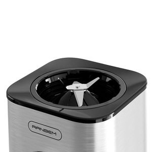 Ranbem <b>Blender</b> 1.5L Stainless Steel Base Electric Juicer Food Processor <b>Grinder</b> Smoothie Maker Ice Crushing Pulse Function - Product Image 2