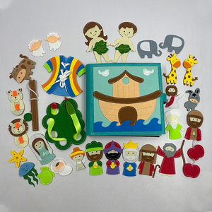 Tavola Educativa in Feltro per Bambini per l'Apprendimento dell'<span class=keywords><strong>Alfabeto</strong></span> e dei Numeri - Product Image 2