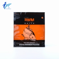Impression couleur vive personnalisée avec votre logo disponible, emballage alimentaire, sac à fond plat avec fenêtre personnalisée pour aliments pour animaux de compagnie