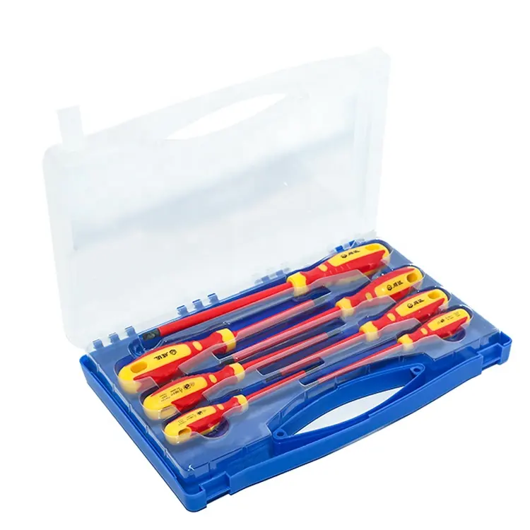 Maxpower Nieuwe 7 Stuk Geïsoleerde Tool Set 1000V Elektricien Schroevendraaier Tang Set