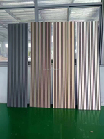 Paneles de pared de centro comercial de fibra de poliéster modernos OEM, diseño de mármol de alto brillo, panel de pared de textura de mármol de PVC con impresión 3D insonorizada