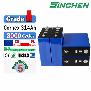 314Ah แบตเตอรี่ลิเธียมแบบปริซึม330Ah DDP 3.2V 8000รอบสำหรับ16kWh DIY 15kWh ก้อนแบตเตอรี่ - Product Image 1
