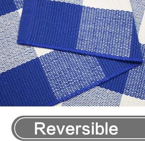 Tapis à carreaux en coton pliable et réversible lavable, <span class=keywords><strong>paillasson</strong></span> à carreaux, tapis décoratif pour porte d'entrée, porche d'entrée - Product Image 5