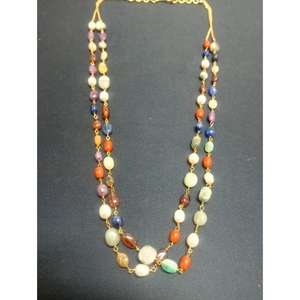 Collar de Perlas y Piedras Curativas de Jade Natural Colorido Estilo Bohemio para Mujer, Gargantilla de Perlas, Venta al por Mayor - Product Image 2