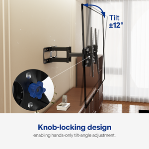 32-85 Inch Large Size Full Motion <strong>TV</strong> <strong>Wall</strong> <strong>Mount</strong> 180 Degree Swivel <strong>TV</strong> Bracket 30Degrees Tilting Soporte De <strong>TV</strong> VESA 600*400 - Product Image 2