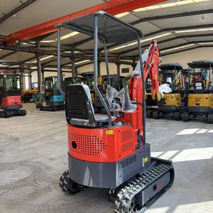 Mini Excavadora Más Vendida con Motor, Mini Excavadora de Orugas con Giro Lateral, Antivuelco, Capacidad de Cucharón de 0.35m, Alta Eficiencia - Product Image 6