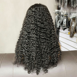 Pelucas de Cabello Humano 100% Natural de Alta Densidad de 22 Pulgadas con Cierre de Encaje 5*5 y Rizo Birmano para Mujer - Product Image 2