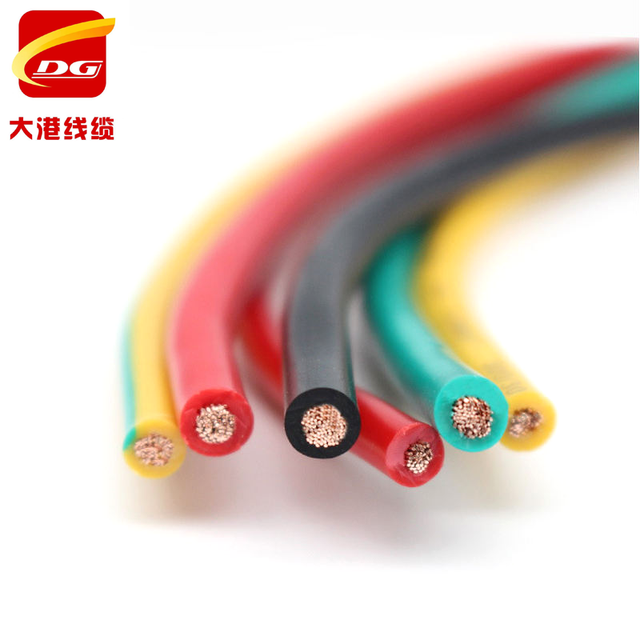 RV BVR H07V-K Flexible Electrical Wire 1.5mm² 2.5mm² 4mm² 6mm² 450/750V PVC Insulated for Industrial and Building Wiring