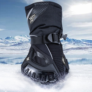 Nouveaux <span class=keywords><strong>gants</strong></span> de cyclisme d'<span class=keywords><strong>hiver</strong></span> en taslon, chauds et imperméables, à écran tactile, mi-doigts, coupe-vent, épaissis, en gros - Product Image 3