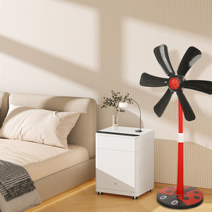 Customized Power 20W-90W Floor Standing Electric <strong>Fan</strong> Electric House Plastic Base 12-18 Inch <strong>Upright</strong> Electric <strong>Fan</strong> - Product Image 6