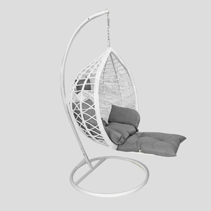Cao Cấp Và Thanh Lịch Chất Lượng Tốt Nhất Vườn Ngoài Trời Và Trong Nhà Đu Treo Trứng Ghế Với Chỗ Để Chân - Product Image 5