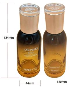 Pot <span class=keywords><strong>en</strong></span> <span class=keywords><strong>verre</strong></span> ambré vide de 5, 10, 15, 20, 30, 50, 100 g ou 1 oz, rond, pour crème, soin de la peau, cosmétiques, <span class=keywords><strong>avec</strong></span> couvercles - Product Image 4