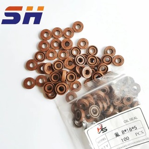 <span class=keywords><strong>Seal</strong></span> Oli Tipe TC Tahan Suhu Tinggi dengan Pegas dan Lip <span class=keywords><strong>Seal</strong></span> Ganda NBR FKM 13*27*7 - Product Image 2