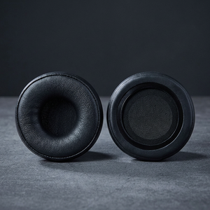For ATH ESW9 Headphone Cushions Wholesale Audio Technica Premium <b>Protein</b> Skin Black Bulk Supply Over Ear Pads Replacement - Product Image 4
