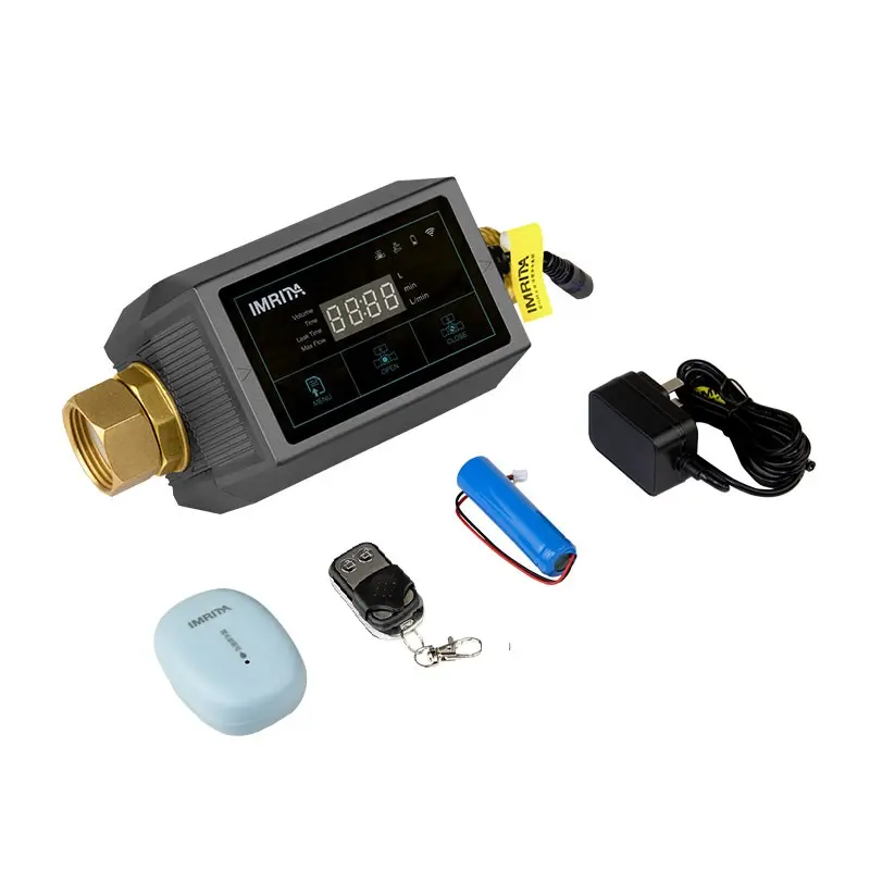 IMRITA su kaçağı dedektörü, kablosuz Wifi otomatik kapanma su sızıntısı tespit sensörü ev kaçak çözümü