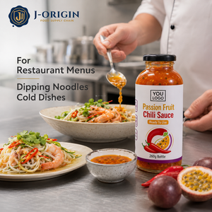 Salsa de Chile con Maracuyá Lista para Usar, Salsa para Mojar con Sabor del Sudeste Asiático, para Restaurantes, Venta al por Menor, Marca Privada, Suministro a Granel - Product Image 1
