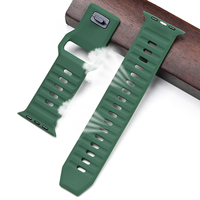 Correa Deportiva de Silicona de 49 mm, 42 mm, 44 mm, 40 mm, 38 mm para Reloj Inteligente, Correas de Goma para Apple IWatch Serie 8