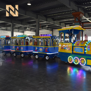 <span class=keywords><strong>Tren</strong></span> sin rieles Nova Rides con luces LED, atracción de dibujos animados para parques de diversiones nocturnos, equipo de entretenimiento para niños y adultos. - Product Image 2