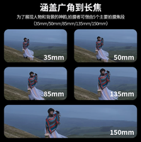 Objectif tout-en-un SAMYANG AF 35-150mm F2-2.8 à grande ouverture pour Sony FE plein format