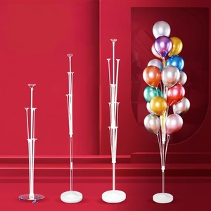 Bán buôn có thể tháo rời nhựa trong suốt cây hình thức khung vòm cho đám cưới sinh nhật & bên trang trí bao gồm bệ - Product Image 1