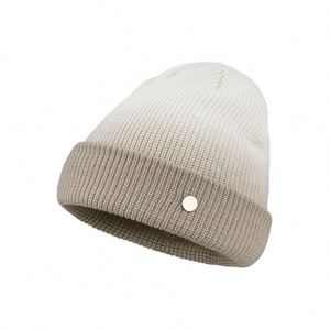 Hot Selling Fashion Custom Gradient Tie Dye Cuffed Winter Knitted Fisherman <b>Beanie</b> <b>Hat</b> for Women and Girls - Product Image 2