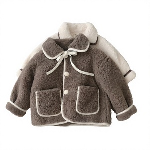 Cappotto Invernale per Bambine, Stampa Casual in Finta <span class=keywords><strong>Pelliccia</strong></span>, Carino e Alla Moda, Imbottito in Cotone - Product Image 3