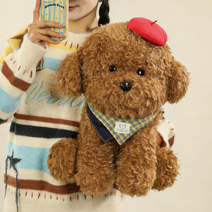Peluche de Perro Realista con Ropa, Juguete de Peluche de Cachorro Adorable para Niños, Premio para Eventos, Regalo de Graduación - Product Image 4