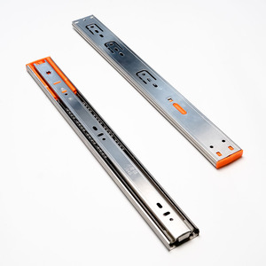 Công nghiệp gắn kết undermount mở rộng đầy đủ 3 lần bóng mang phần cứng ngăn kéo đường ray dịch vụ tùy chỉnh gia công CNC - Product Image 2