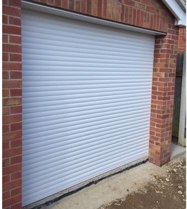 Porte de <span class=keywords><strong>garage</strong></span> à <span class=keywords><strong>enroulement</strong></span> en aluminium blanc Prima Pure, télécommande électrique, <span class=keywords><strong>portail</strong></span> à <span class=keywords><strong>enroulement</strong></span> pour villa, taille personnalisée - Product Image 1