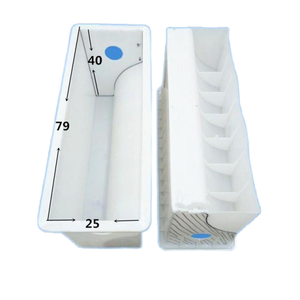 Moule à briques en béton moulé par injection de taille personnalisée pour les murs extérieurs industriels et le pavage des sols - Product Image 1