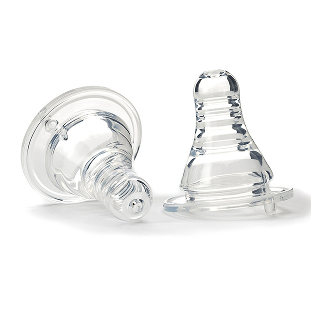Pretty Soft Silicone Baby Pacifier for 0-12 Months Safe and Comfortable Feeding Nipple