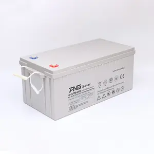 12V 200AH小体积凝胶电池高效率家用电网太阳能系统