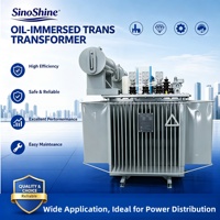 50 100 200 KVA 10KV 11KV Transformator Daya Tiga Fasa Berpendingin Minyak untuk Distribusi Tenaga Listrik CE IEC Low Loss Harga OEM