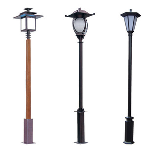 Bon prix Led réverbère jardin lumière LED post Top lumière extérieure éclairage public Luminaire monté sur poteau - Product Image 1